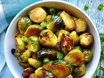 Veg Brussels Sprouts Bake